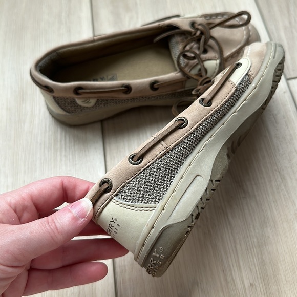 EUC Size 1 Sperry Brand Top-Slider Toddler Little Girls Casual Dress Shoes Flats - Picture 8 of 8